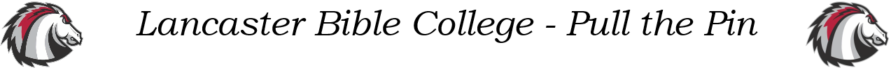 Lancaster bible college banner